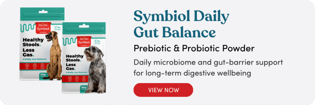 Symbiol™ Daily Gut Balance supplement for dog digestive and microbiome support